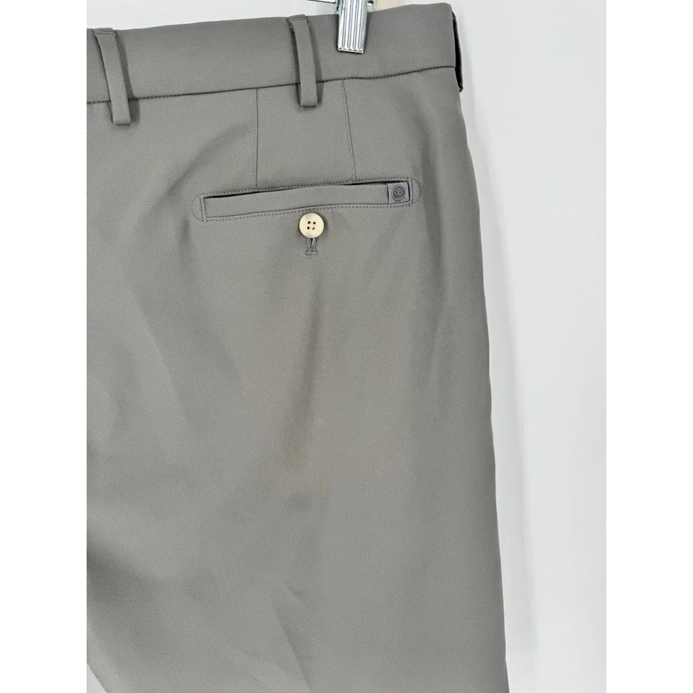 Peter Millar Salem Shorts Mens 38 Smoke Taupe Performance Golf Casual